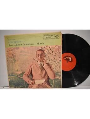 Vintage Vinyl Rachmaninoff Concerto No 3 1958 Mono LP RCA Victor LM-2237